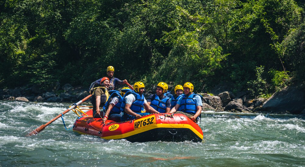 Beas River Rafting Kullu - White water rafting adventure